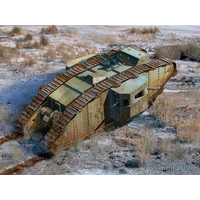 Master Box 72006 1/72 MK II Female British Tank, Arras Battle period, 1917 Plastic Model Kit
