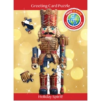 Madd Capp 1112 Nutcracker 20pc Jigsaw Puzzle Greeting Card