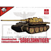 Modelcollect 1/35 German Heavy tank "Sabelzahntiger" E-60 Ausf.A 10.5cm Kwk