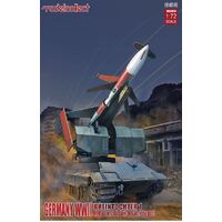 Modelcollect 1/72 Germany Rheintochter 1 movable Missile launcher with E50 body Plastic Model Kit UA72031