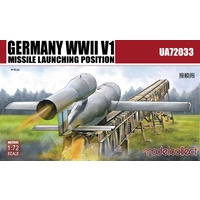 Modelcollect 1/72 German WWII V1 Missle Launching Position 2-In-1