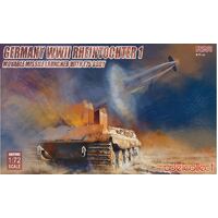 Modelcollect 1/72 German Rheintochter 1 Movable Missile Launcher with E75 body Plastic Model Kit UA72092