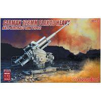 Modelcollect 1/72 German 128mm Flak 40 Heavy Anti-Aircraft Gun Type 2 Plastic Model Kit UA72101