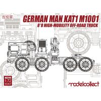 Modelcollect 1/72 German MAN KAT1M1001 8*8 High-Mobility Off-Road Truck Plastic Model Kit UA72119