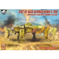 Modelcollect 1/72 Fist of War German WWII E-100 Super Heavy Tank With 380mm Stug Gun