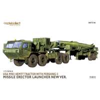 Modelcollect 1/72 USA M983 Hemtt Tractor with Pershing II Missile Erector Launcher New Ver. Plastic Model Kit UA72166