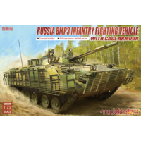 Modelcollect 1/72 Russia BMP3 Infantry Fighting Vehicle With Cage Armour Plastic Model Kit