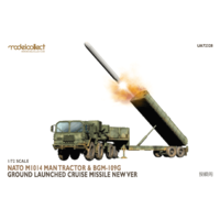 Modelcollect 1/72 Nato M1014 Man Tractor &BGM-109G Ground Launched Cruise Missile new VER Plastic Model Kit