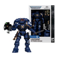 McFarlane Toys Warhammer 40,000 Lieutenant in Phobos Armor 7" Action Figure