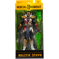 McFarlane Mortal Kombat Malefik Spawn (Bloody Disciple) 7in Figure