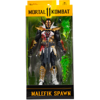 McFarlane Mortal Kombat Malefik Spawn (Bloody Disciple) 7in Figure