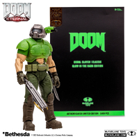 McFarlane DC Multiverse 7" Doom Slayer Classic (Glow in the Dark) Gold Label Action Figure