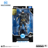 DC Multiverse 7In - Batman Hazmat Suit (Light Up Logo) (Gold Label)