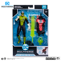 DC Multiverse 7in Kyle Rayner Blackest Night Build-A-Figure