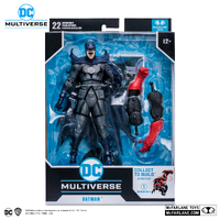 DC Multiverse 7in Black Lantern Batman Blackest Night Build-A-Figure