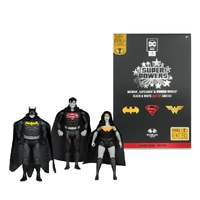 McFarlane DC Super Powers 3-Pack B&W (Superman, Wonder Woman, Batman)