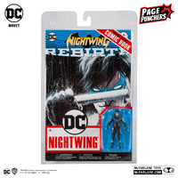 DC Direct Page Puncher 3In Nightwing Figure With Comic (DC Rebirth)