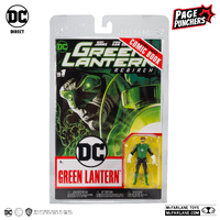 DC Direct Page Puncher 3In Green Lantern (Hal Jordan) Figure With Comic (DC Rebirth)