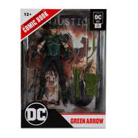 McFarlane DC Direct Green Arrow (Injustice 2) 7in Figure with Comic Wv1