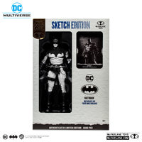 DC Multiverse 7In - Batman By Todd Mcfarlane Sketch Edition (Gold Label)