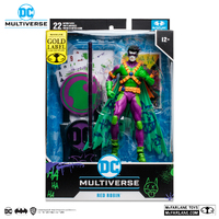 DC Multiverse 7In - Red Robin Jokerized New 52 (Gold Label)