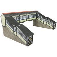 Metcalfe N Covered Footbridge Card Kit