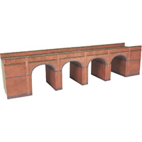 Metcalfe N Red Brick Viaduct Card Kit