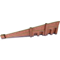 Metcalfe N Tapered Retaining Wall Red Brick Card Kit