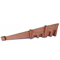 Metcalfe N Tapered Retaining Wall Red Brick Card Kit
