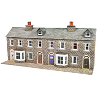 Metcalfe N Stone Terraced House Fronts Card Kit