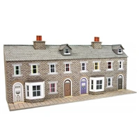 Metcalfe N Stone Terraced House Fronts Card Kit