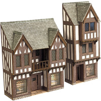 Metcalfe N Low Relief Timber Frame Shops Card Kit