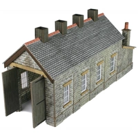 Metcalfe N Stone Single Track Engine Shed Card Kit