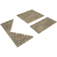 Metcalfe HO Self Adhesive Paving Slabs 