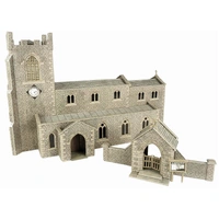 Metcalfe HO Parish Church Card Kit