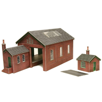 Metcalfe HO Goods Shed Card Kit