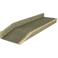 Metcalfe HO Platform Extension Kit Stone Card Kit