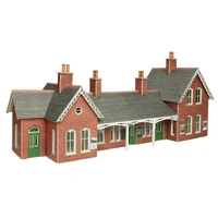 Metcalfe HO Country Station (Brick) Card Kit