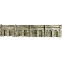 Metcalfe HO Retainer Wall Stone Card Kit