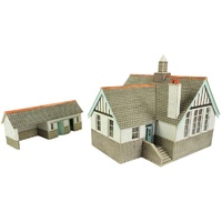 Metcalfe HO Country School Card Kit