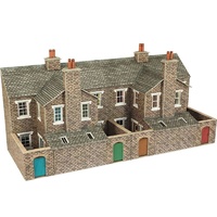 Metcalfe HO Low Relief Terrace Backs Stone Card Kit