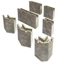 Metcalfe HO/OO Castle Curtain Walls