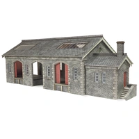 Metcalfe HO S & C Goods Shed Card Kit