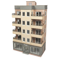 Metcalfe HO Low Relief Tower Block