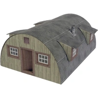 Metcalfe HO Nissen Hut Card Kit