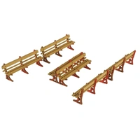 Metcalfe HO Platform Benches 1 Dbl 2 Single Card Kit