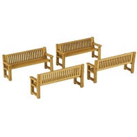 Metcalfe HO 2 Park Benches Card Kit