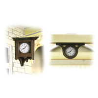 Metcalfe HO Station Clocks Card Kit