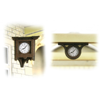 Metcalfe HO Station Clocks Card Kit