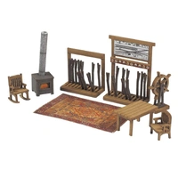 Metcalfe HO Signal Box Interior Card Kit